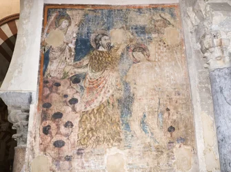 Fresque dans la cathédrale